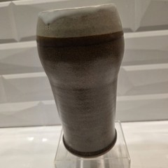 Studio Pottery Hand Thrown Stoneware Tumbler Pilsner 48