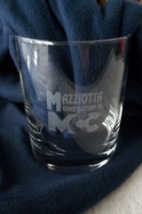 Cocktail Old Fashioned 10 oz. Glasses Set Of 4 with logo