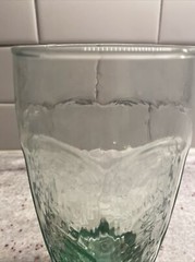 Libbey Chivalry Green Flat Cooler 6 1/4″ Water Glass Tumbler