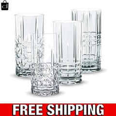 Luxury Highland Collection Long Drink Glasses 6” – Perfect for Gifting, Set of 4
