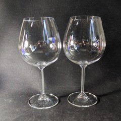 RIEDEL WINE PINOT NEBBIOLO GLASSES, Lead Free, 8 7/8″, 12oz, AUSTRIA, 2PCS