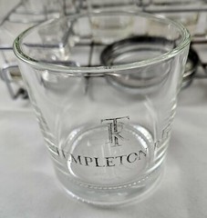 Silver Fade Tumbler Glasses Set of 6 Chrome Carrier MCM Dorothy Thorpe Vtg Bar