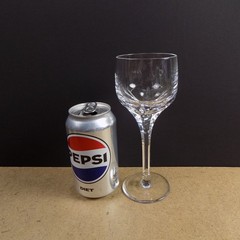 5 Atlantis Crystal Evora Wine Hock Goblets 7.25″ Tall VGC Cut Panels