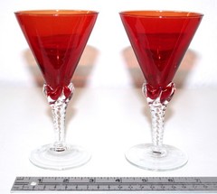 Nancy Prentiss Cordial Glasses George & Martha Pattern