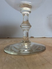 Vintage MCM Hand-Blown Coupe Champagne Glass – 1950s to 1970s
