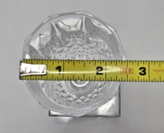 4 Vintage Cristal D’Arques LONGCHAMP Wine Glasses 6.5″ Lead Crystal France 6 oz