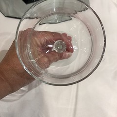 Vintage Cristal D’Arques Frosted Spiked Stem 6.5” Wine Glass CRA37 – Set of 4