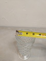 Whitehall Clear Cube Design by Colony Straight Rim Iced Tea Glass – 6 inch