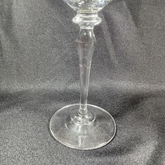 4 MIKASA Jamestown Wine Goblets Glasses Gold Trim Crystal FLUTED 9 1/4” Tall