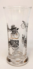 Vintage 7 pc LIBBEY ASSORTED GLASSES 1950s TOM COLLINS / Shot/ Highball Barware