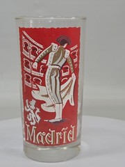Vtg 5 Libbey International Cities of The World Highball Glasses & 1 Goblet MCM