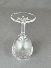 EAPG Bryce, Walker & Co. LOOP & DART 3 ⅞” Wine Glass c. 1869