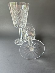 Waterford Crystal «Clare» Water or Wine Goblets 6 7/8″ Set of 2