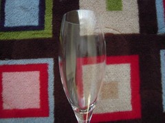 LOT OF 13 NOS VTG CLEAR FINE CRYSTAL FLUTE CHAMPAGNE GLASSES 2-1/2″ DIA X 10 » H