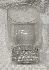 Federal Glass Columbia Clear 4 Inch Tumbler VTG RARE One Piece