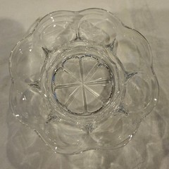 Small Fruit/dessert Bowl in Heavy Pressed Argus Clear (2770)