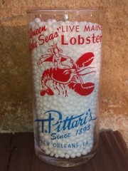 Pittari’s New Orleans Queen Lobster Bar Drinking Acl Glass Tumbler Ashtray GoWth
