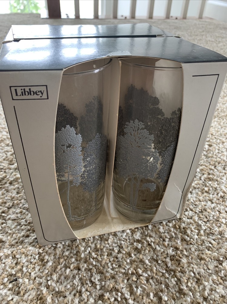 Libbey LifeStyles 4 Crystal Tumblers (tall), each 15oz NWT FREE SHIPPING