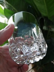Cristal D`Arques-Durand Blown Diamant 3 3/4″ Old Fashioned 11 Ounce VGUC