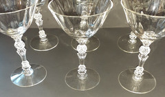 Fostoria Niagara Lot of 6 Liquor Cocktail Goblets 4 oz. 5″
