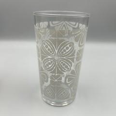 VTG Drinking Glasses MCM Lot of 3 Federal Bartlett Collins Continental Can RETRO