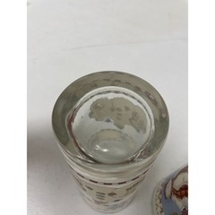 DEBBIE MUMM Vintage Adorable Holiday Winter SNOWMAN Drinking Glasses Set of 4