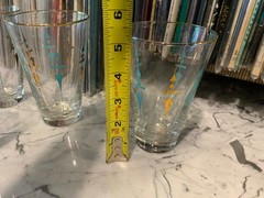 MCM Libbey Staccato Glasses, set of 2