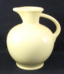 Homer Laughlin Fiesta Yellow Intro 1987 Open Carafe