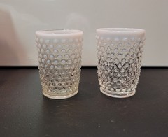 Fenton Hobnail French Opalescent 3 ½” 5 oz Juice Glass/Tumbler(s)