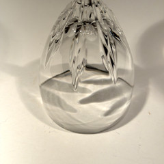 Lenox «Firelight» Crystal Wine Glass with Platinum Rim