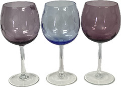 Set Of Three Marquis By Waterford Balloon Wine Glasses