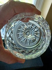 One Waterford Crystal Lismore Brandy Snifter 5 1/4″ Tall.