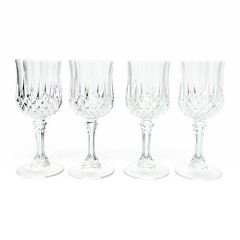 Cristal d’Arques “Longchamp” Set of 4 Cordial Wine Glasses 4 1/2” 2oz