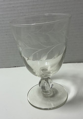 Libbey Rock Sharpe 5 3/8″ Laurel Classic stem water Goblet