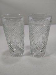 Cristal D’Arques Antique Glass Highball Tumbler 6″ J. G. Durand – Set of Two