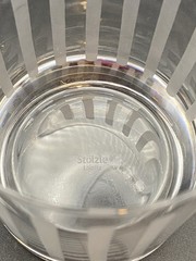 2 Stolzle Lausitz Soho NY Bar Series Crystal Whiskey Glasses, Germany, 10.75 Oz