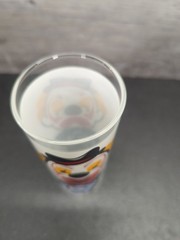 Vintage Libbey Happy Sad Clown Tom Collins glass