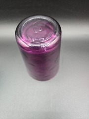 VTG MCM Hazel Atlas Set of 6 Thumbprint Coindot Glass Juice Cup Tumblers READ