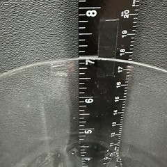 Libbey Glass Company ’Gibraltar Clear’ 7” Flat 22 Oz Flat 8 Panel Tumbler