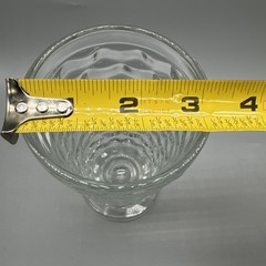 Set Of 2 Vintage Colony Whitehall Clear Footed Iced Tea Or Water Goblet