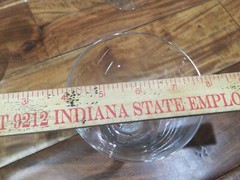rare Fostoria PURITAN water glass Clear MCM #6068 – Set of 7 -5 5/8»X3 3/4