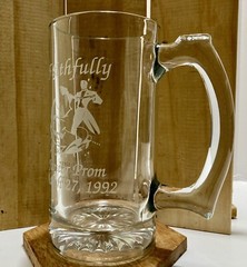 Beer Stein 12 Ounce Junior Prom 1992 Eclectic Glass / Mug Collections
