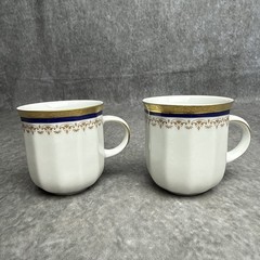 Vintage Tirschenreuth Bavaria Demitasse Cup Saucer 6 Sets Germany Porcelain