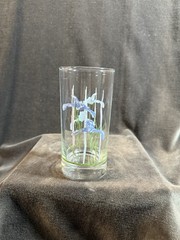 Corelle Shadow Iris Set Of 3 Vintage 12 Ounces Tumblers Glasses 5.5” High