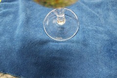 Spode Christmas Tree Wine Glass Tree Motif Gold Rimmed Edge Replacement Glass
