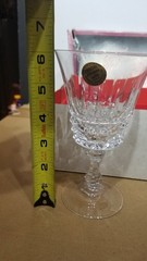 6 Cristal d’Arques Tuileries Villandry Crystal1 5.5 cl Goblets 5 3/8″