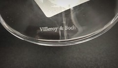Four (4) Villeroy & Boch Purismo Crystal Wine Glasses. 8 1/8″ Tall