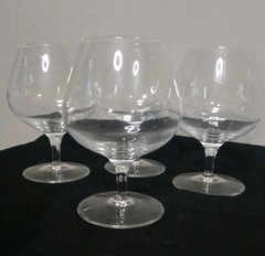 Luigi Bormioli Michelangelo Masterpiece 4 Crystal Brandy Snifters