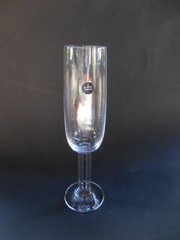 ROSENTHAL CUPOLA CHAMPAGNE FLUTE DOUBLE POLE STEM 8.5″ STUDIO LINIE GERMANY NEW