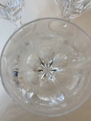 Villeroy and Boch crystal adeline claret wine glasses set of 4
